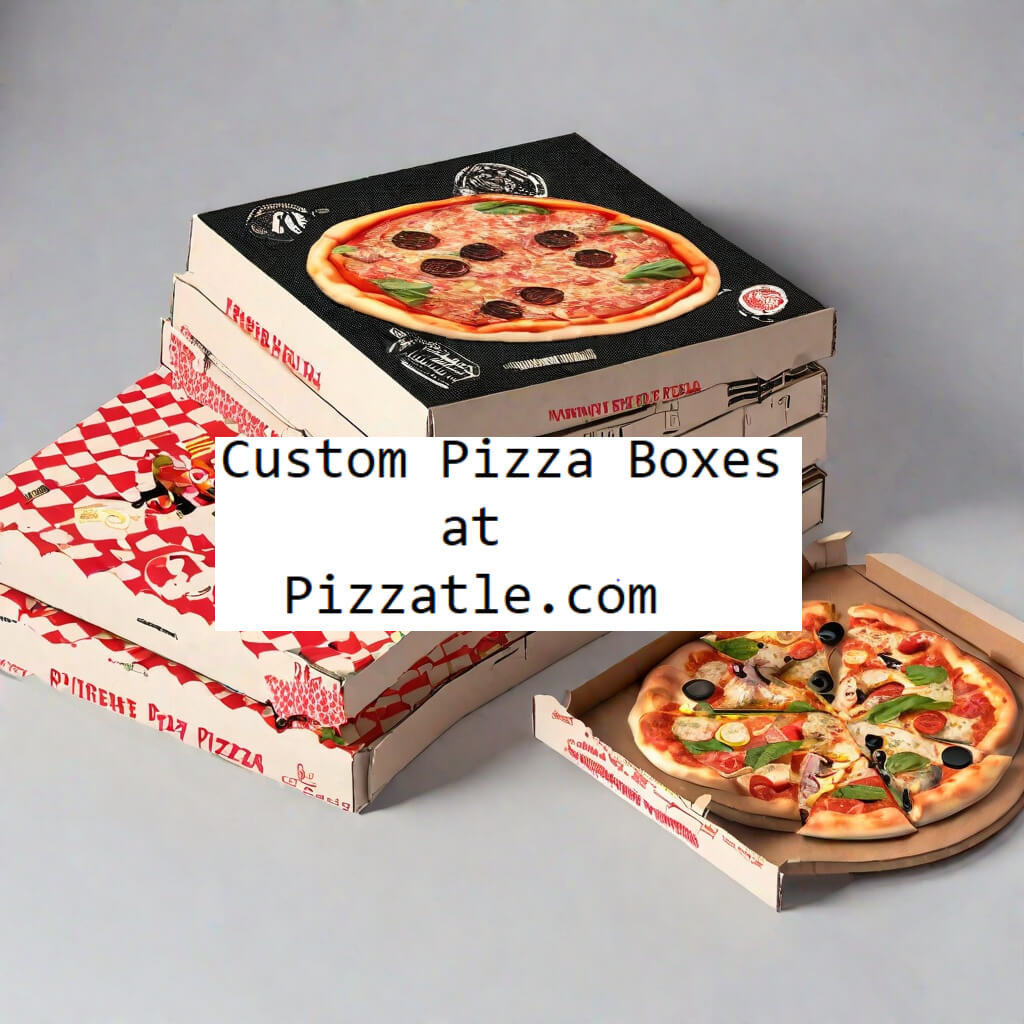 What is the purpose of Custom pizza box artwork?